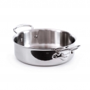 MAUVIEL 5230 - M'cook Collection - Stainless steel Rondeau, cast stainless steel handles 